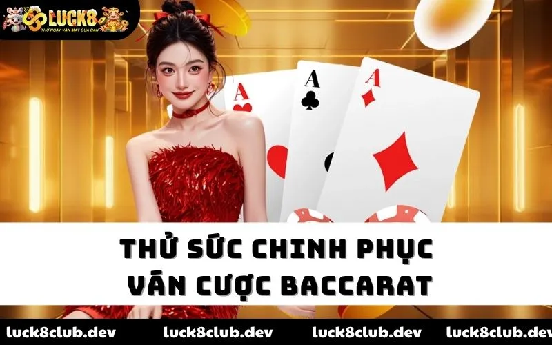    Thử sức chinh phục ván cược Baccarat